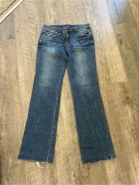 Dark Blue Bootcut Jeans